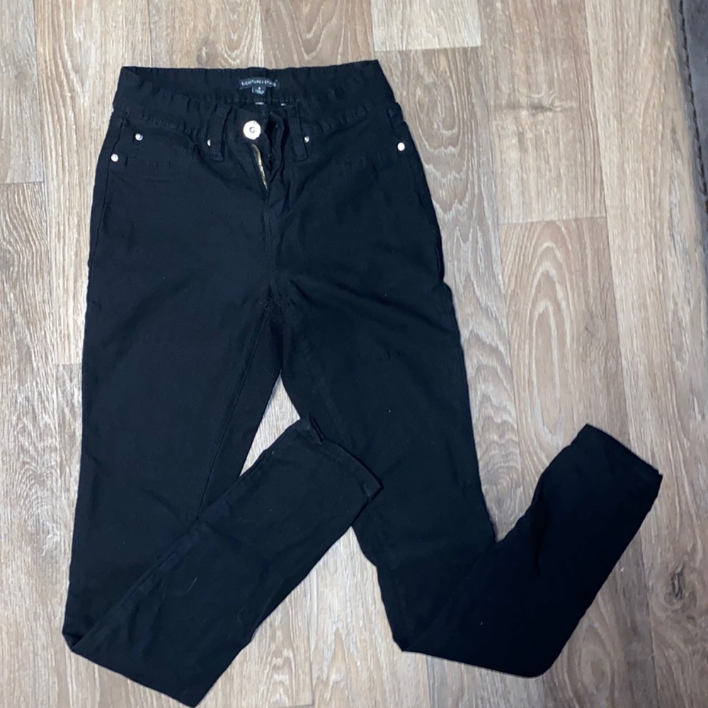 Black Stretchy Skinny Jeans
